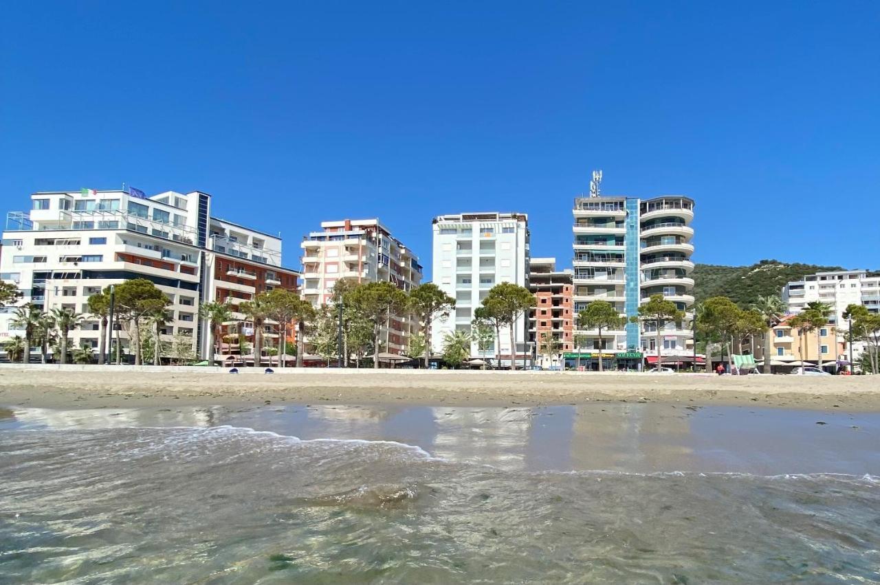 Luxury Seaview Vlora Flat Free Parking Apartman Kültér fotó