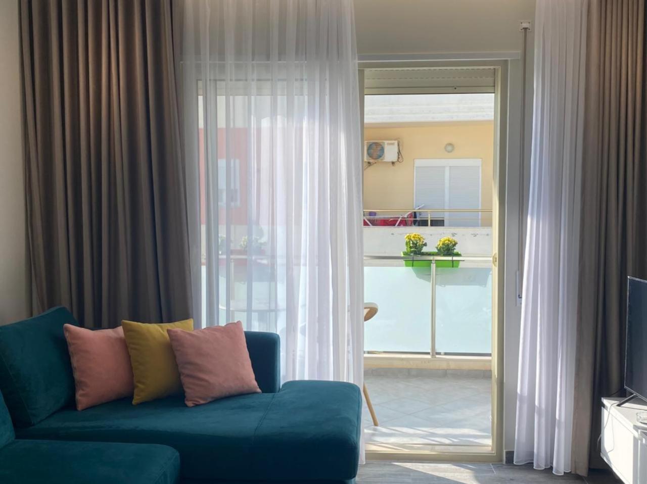 Luxury Seaview Vlora Flat Free Parking Apartman Szoba fotó